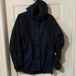 The North Face Black and Navy Jacket